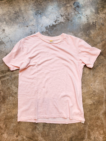 Garment Dyed Slub Tee - Pink