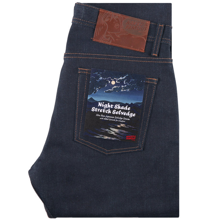 Super Guy Night Shade Stretch Selvedge