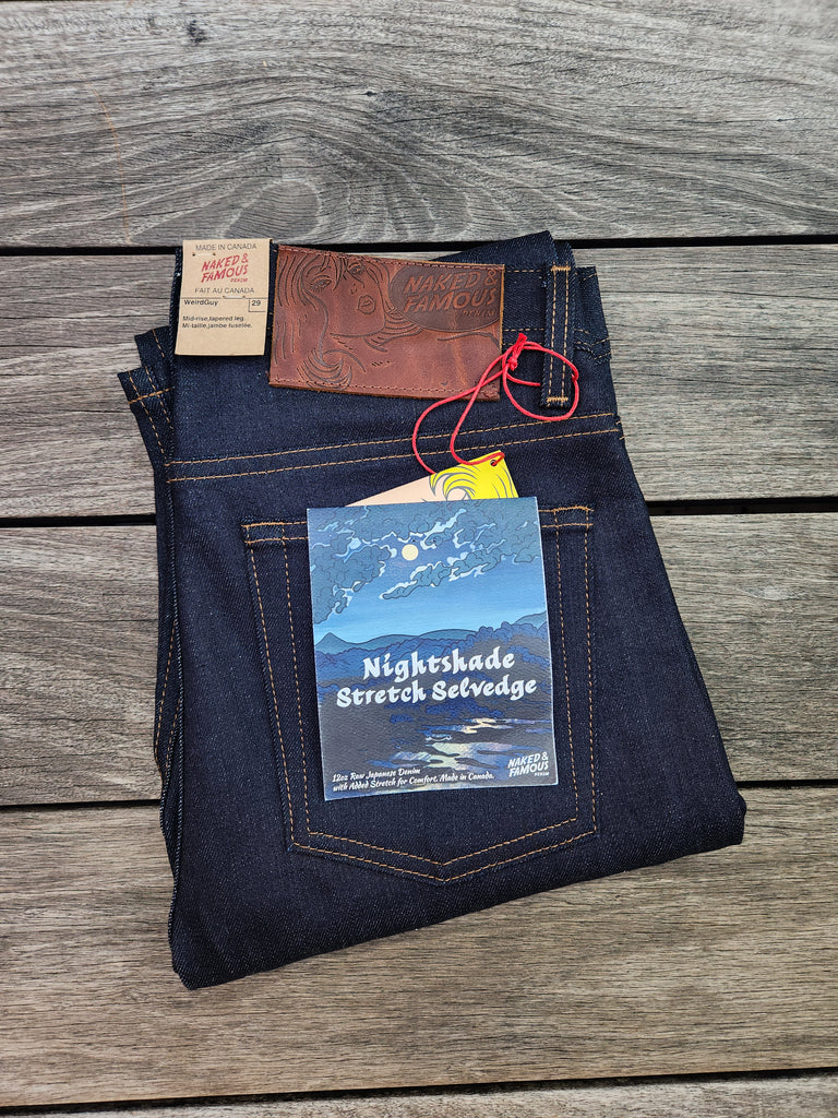 Weird Guy Night Shade Stretch Selvedge