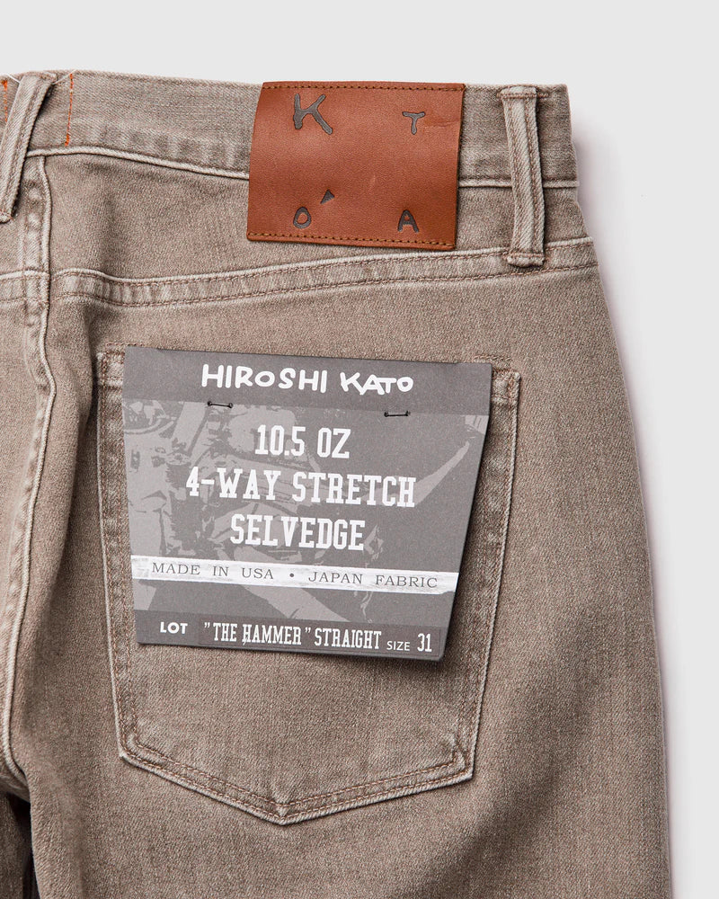 "The Hammer" Straight 13oz Brown