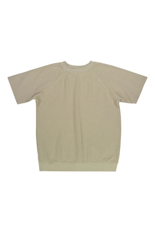 Short Sleeve Raglan Fleece Sweatshirt - Coyote